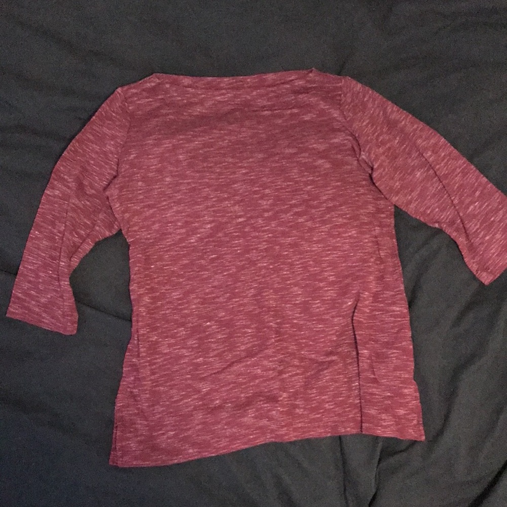 Karen Scott Wine Red Sweater